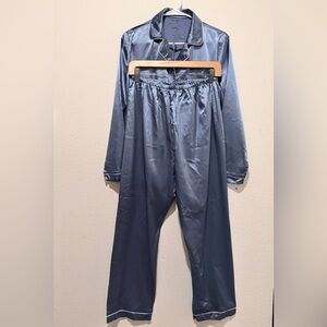 Elegant Blue Pajama set Size  M